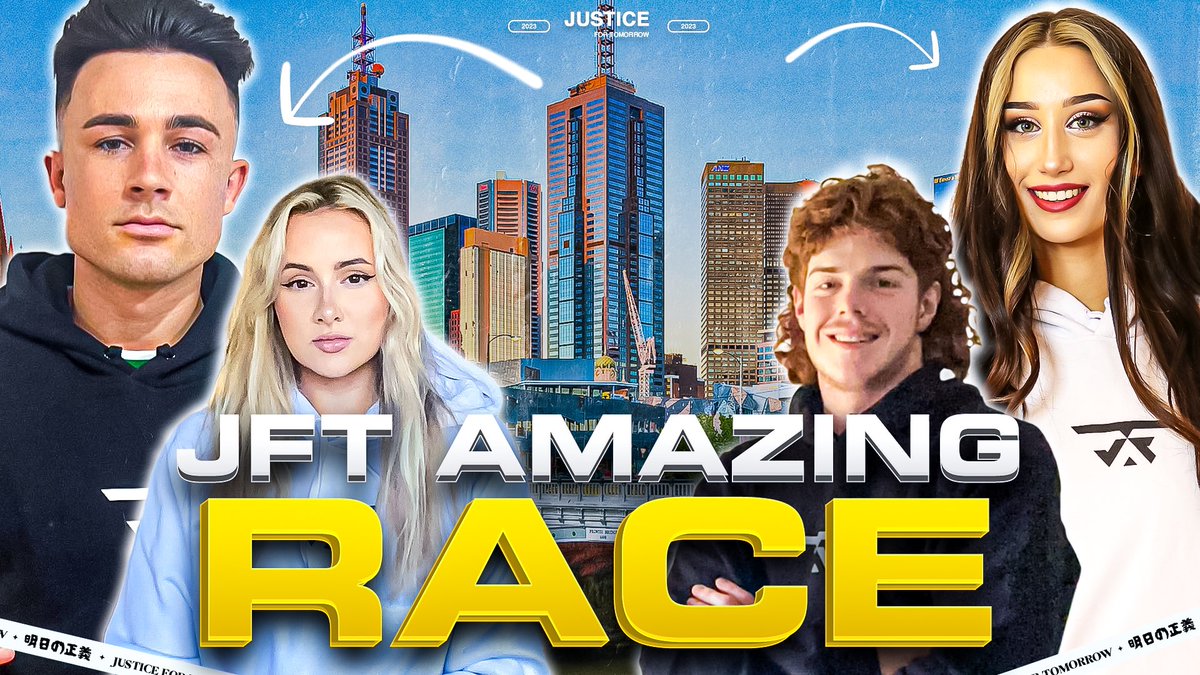 JFT $1,000 AMAZING RACE IN MELBOURNE! 📺