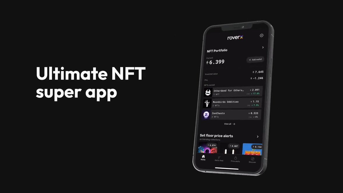 RoverX is the app every NFT degen needs Here's why👇
