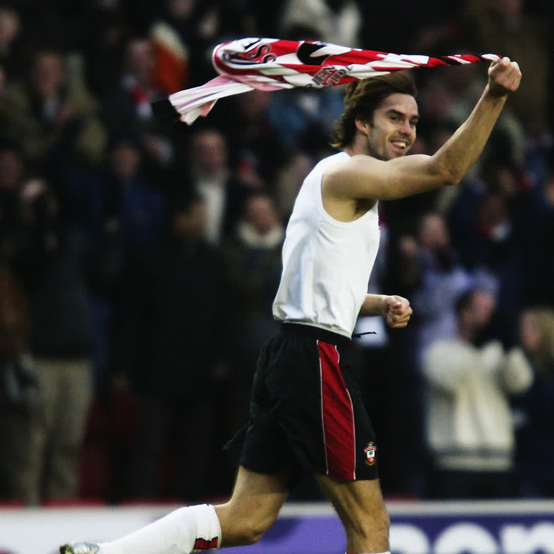 The front flip cele 🤩 Wishing former #SaintsFC midfielder Jo Tessem a very happy birthday! 🎉