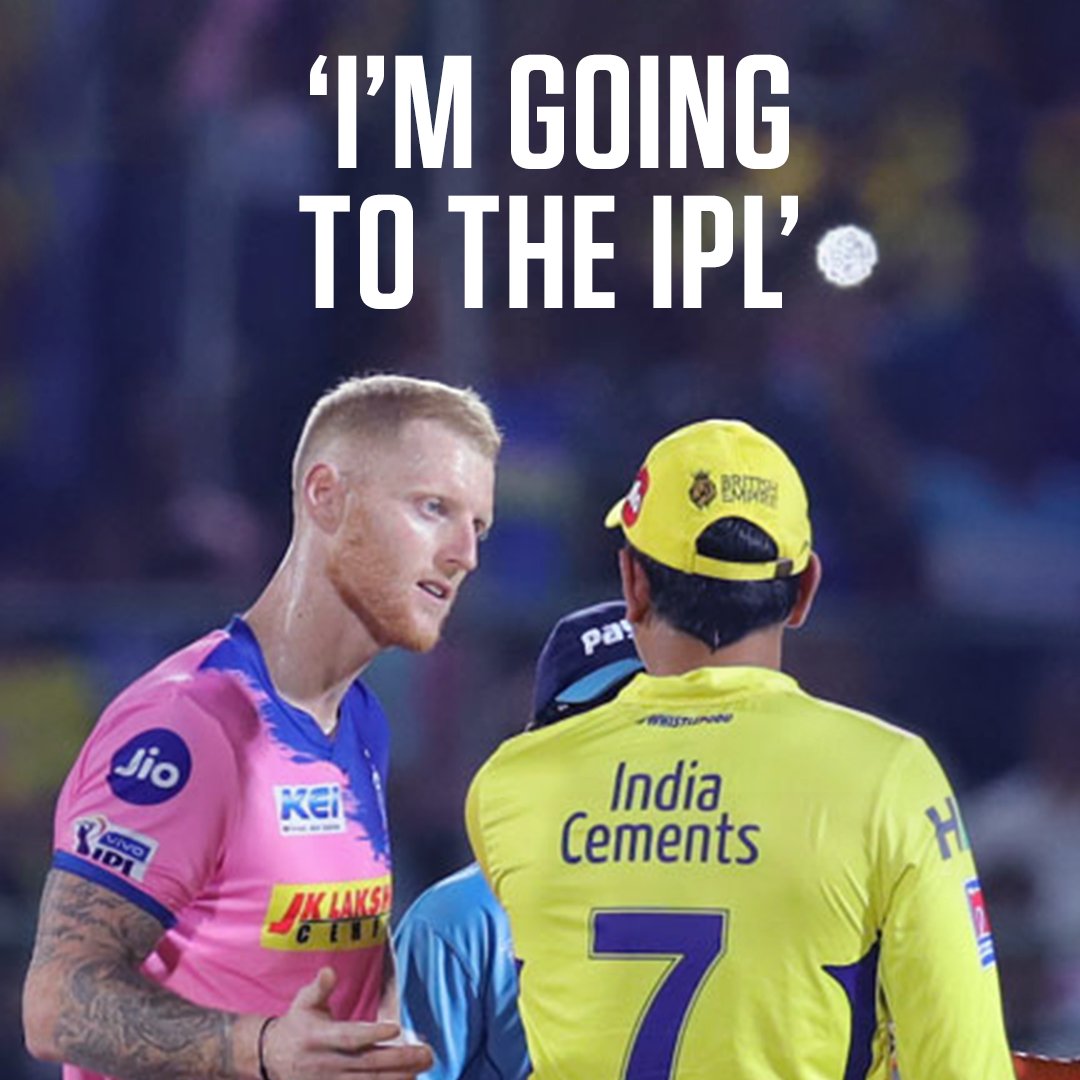 CSK fans, he's coming 😌