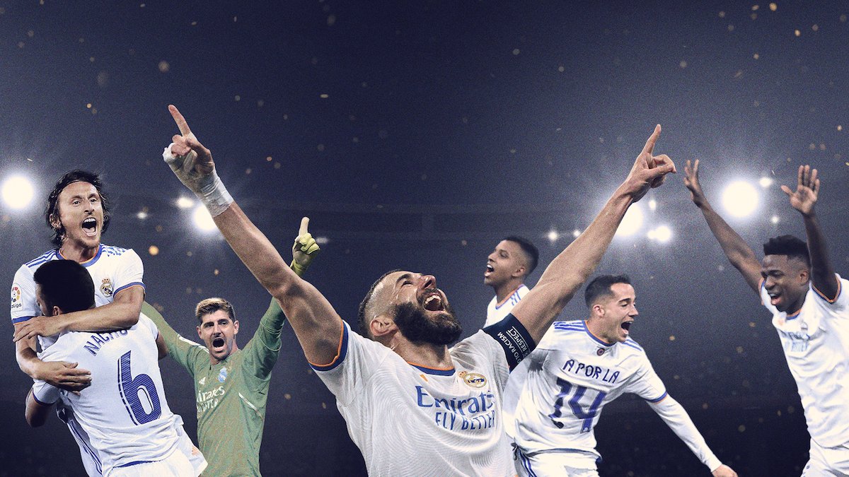 Official Trailer — Real Madrid: Until The End Step onto the pitch and go behind the scenes with the iconic football club for a look at their astonishing 2021–2022 season. #RealMadridUntilTheEnd premieres March 10 on Apple TV+