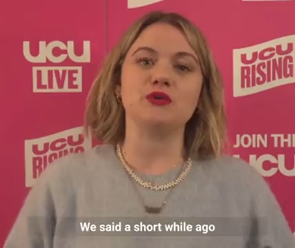 Today, our union has called a further day of strike action in universities on 15 March This comes after employers decided to impose the first element of their pay offer As talks continue, we must get ready to deliver big strike action and vote YES in the reballot #ucuRISING