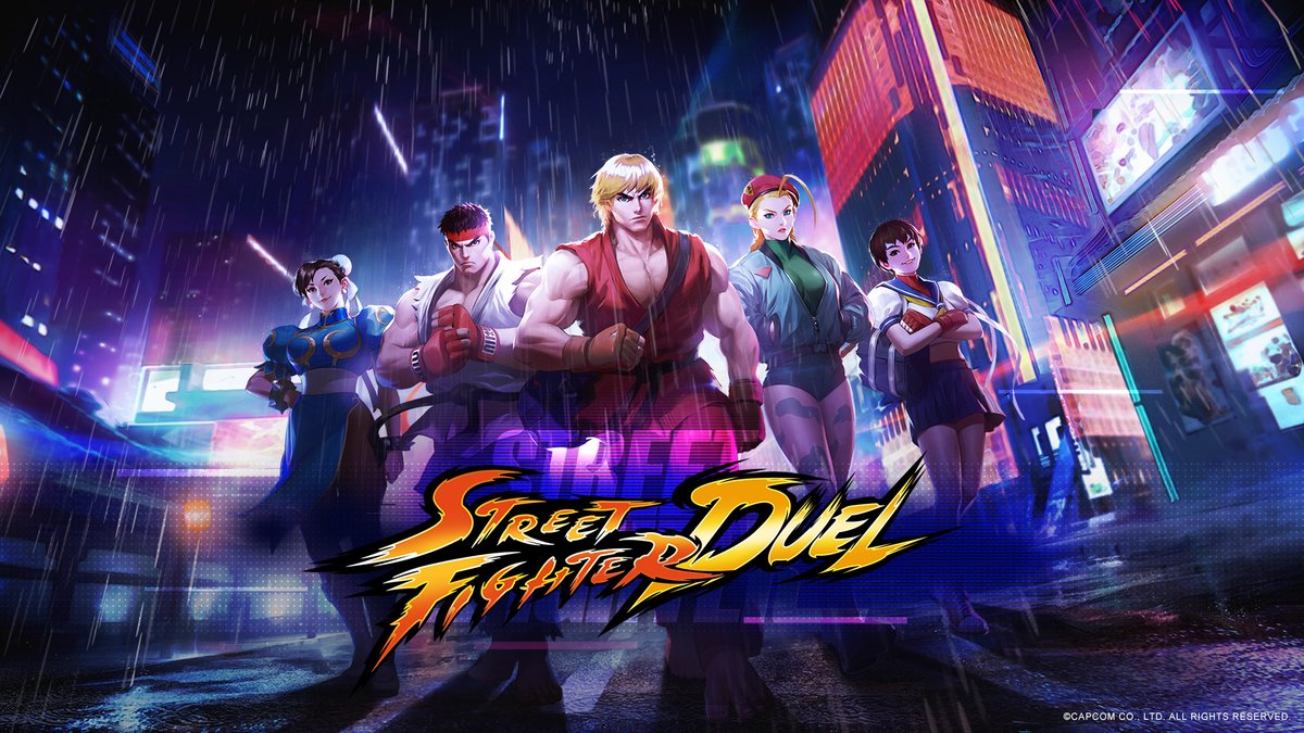 The fight against Shadoloo begins now! 🔥👊 Take to the streets alongside Ryu, Chun-Li, Ken, and more in the highly-anticipated mobile RPG Street Fighter: Duel, launching TODAY! Download on iOS and Android now: