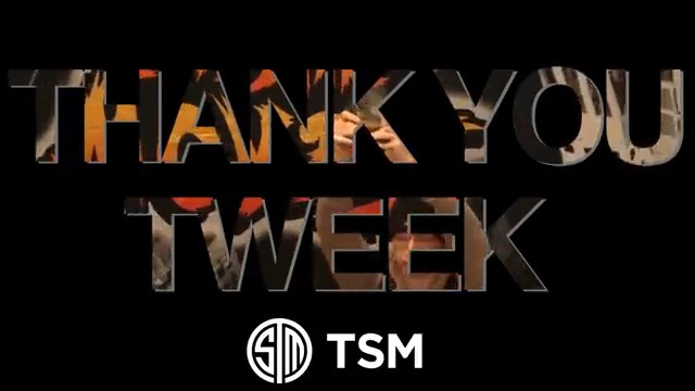 Today we part ways with @TweekSSB We can't thank you enough for everything you've done these past 3 years. A champion, a fighter, the embodiment of what it means to don the black-and-white. You're a TSM legend and we wish you the best in your future. Keep tearing it up, Tweek.