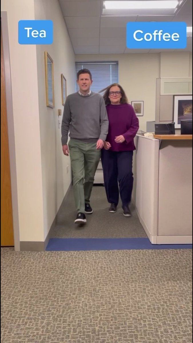 ...When your outgoing CEO (Kate Walsh) and incoming CEO (Dr. Alastair Bell) are forced to participate in TikTok trends 😁🤩 How do you think they did? 🎥 #CelebrateKate #BMCProud
