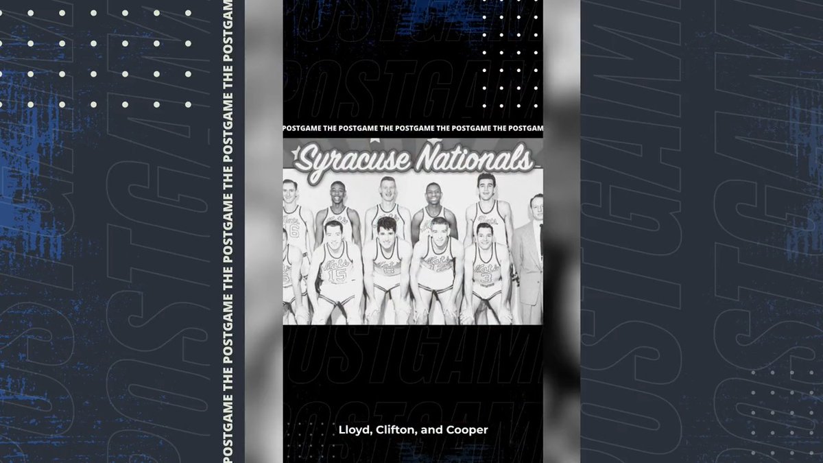 The first season in which the #NBA included Black players was 1950-51. Three men - Chuck Cooper, Nat (Sweetwater) Clifton and Earl Lloyd - each earned a specific distinction. #BlackHistoryMonth
