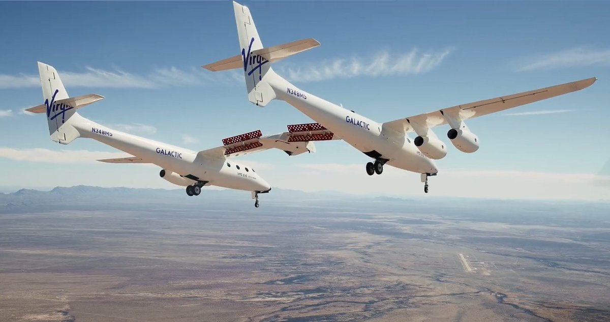 #VMSEve pulling up to Spaceport America like...