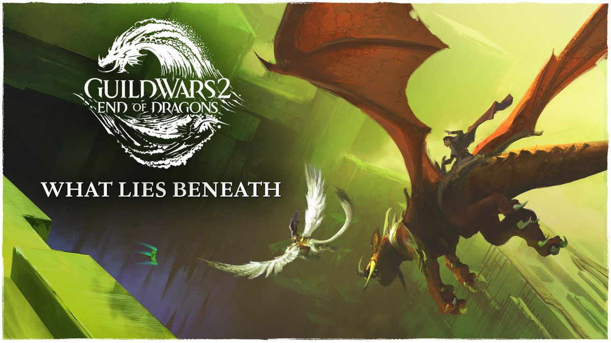 Let's get this party started and see What Lies Beneath! ArenaNet Partners playing the release will be hosted on the #GuildWars2 Twitch channel: