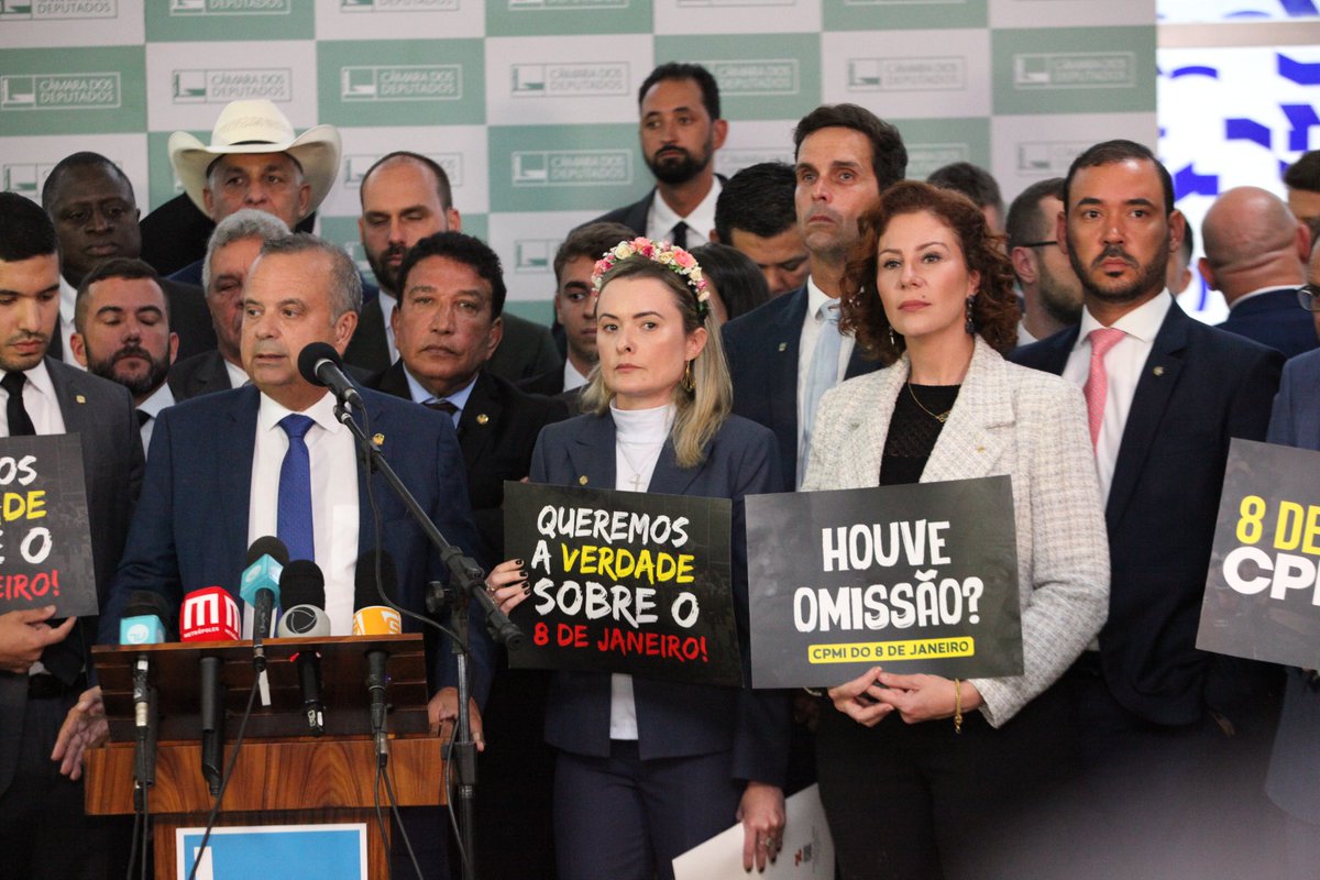 URGENTE!!! Coletiva de imprensa de deputados e senadores pela instauração da CPMI dos atos do dia 08/01