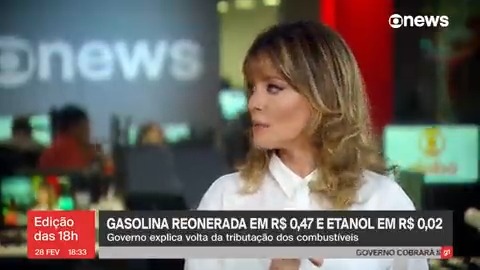 Tributação dos combustíveis: “Forte sinalização ambiental. Governo brasileiro está deixando bem claro que não faz sentido para ele incentivar combustível fóssil”, diz Natuza Nery. ➡ Assista ao #Edição18 com Cesar Tralli: #GloboNews