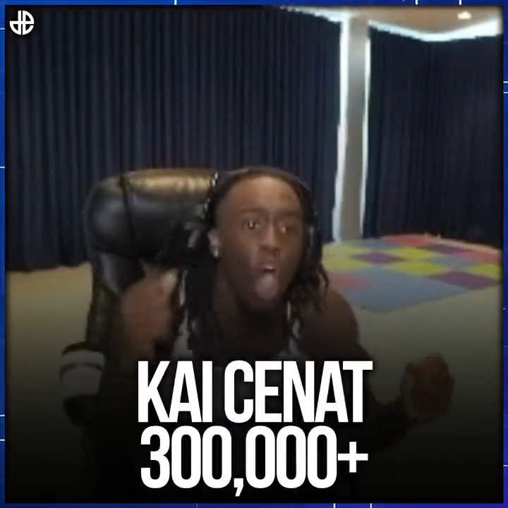 Kai Cenat is now the first Twitch streamer to break 300,000 subs Here are the top 5 most subscribed Twitch streamers