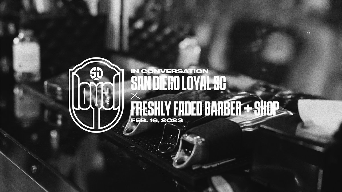San Diego Loyal joined Derrick Banks, owner of Freshly Faded Barber + Shop, for a conversation about self-care, culture, and the importance of Black History Month.