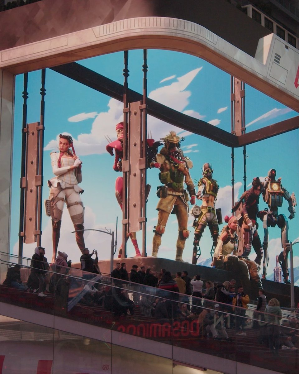 To celebrate the launch of Revelry, we brought the Legends to life across the world, including Times Square in New York and Shinjuku in Tokyo. Have you spotted them in your city? 👀