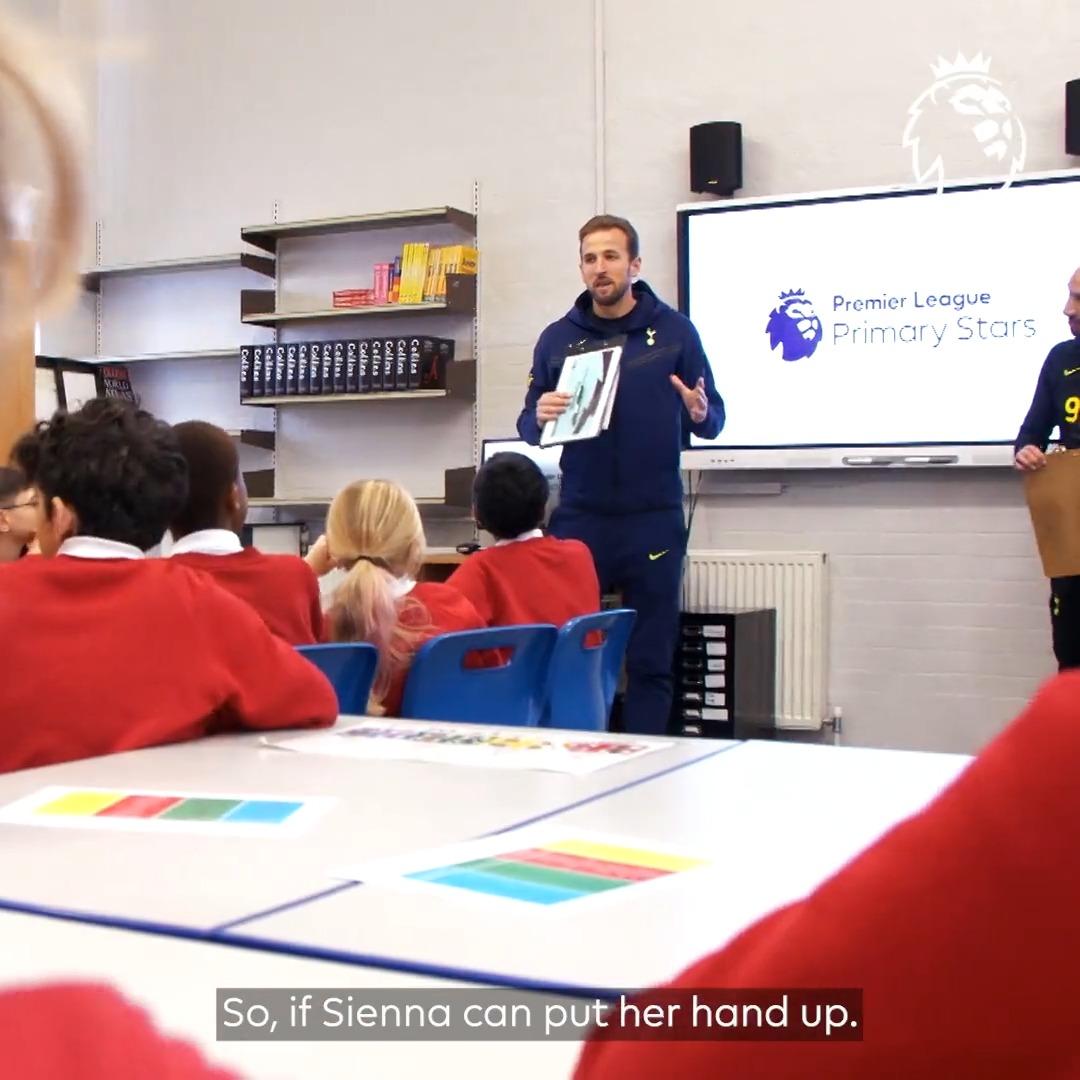"I nearly fell off my chair!" 🤩 Eldon Primary School pupils couldn't believe it when Harry Kane visited to reply to some of the letters they had written to him ❤️ Tottenham Hotspur | #PLPrimaryStars