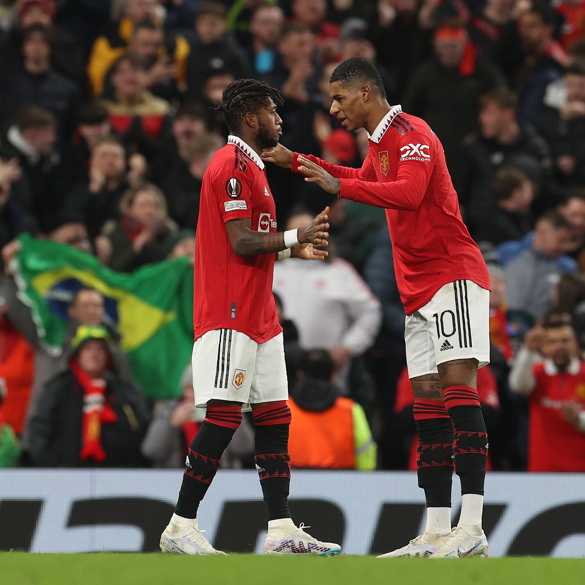 🇧🇷 Fred Rodrigues 🔥 Our no.17 is up for United's Goal of the Month for February — head to the Man Utd app to vote now! 📲 #MUFC