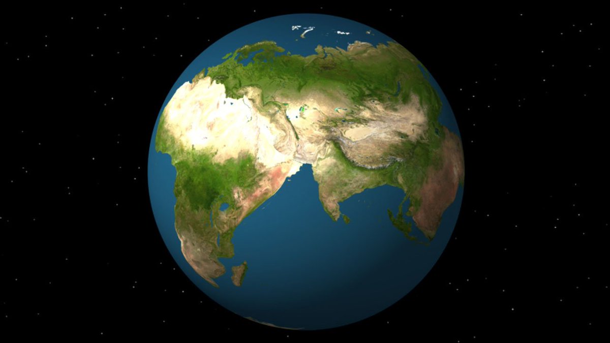 How Earth will look in 250 million years according to plate tectonics theory [video: