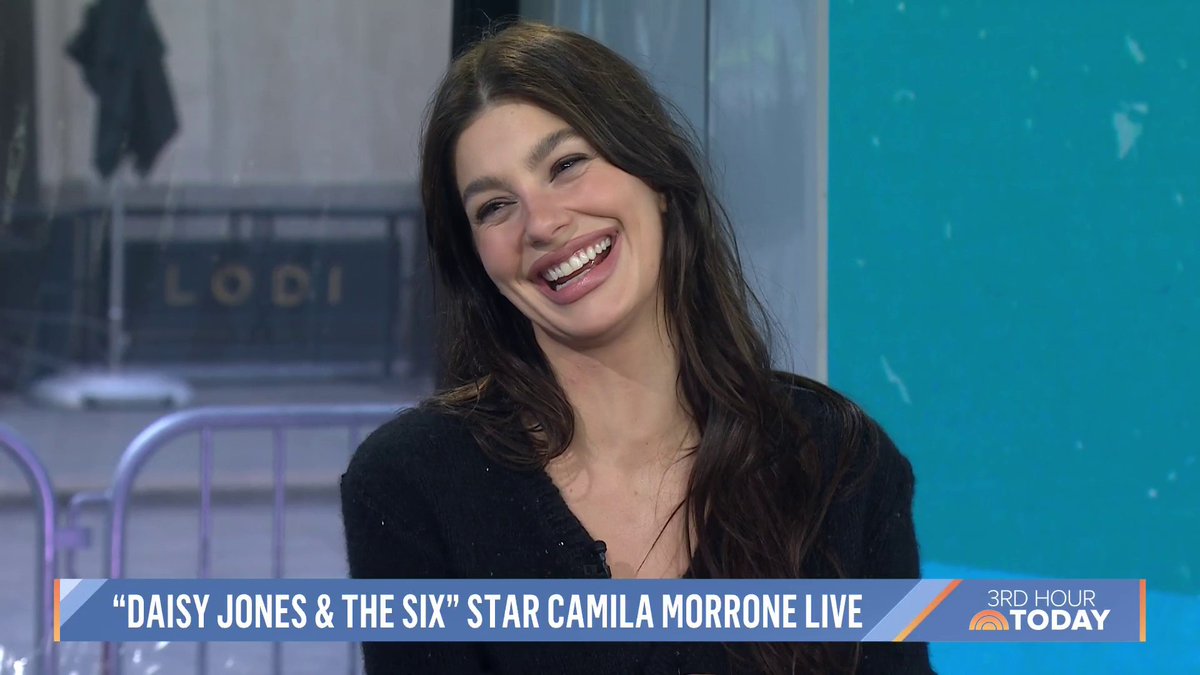 ‘Daisy Jones and the Six’ star Camila Morrone came to our studio to talk about the highly anticipated series, and got surprised with two of her favorite New York City foods by our 3rd Hour TODAY hosts! 🍕🥯