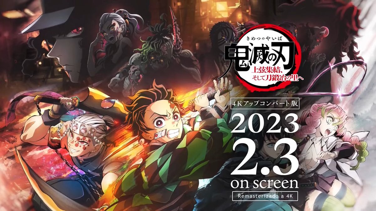 ¡Guardianes de la Noche: Kimetsu no Yaiba - Rumbo a la Aldea de los Herreros se estrena mañana en cines! 🔥 🎟 ¡Entradas ya a la venta!