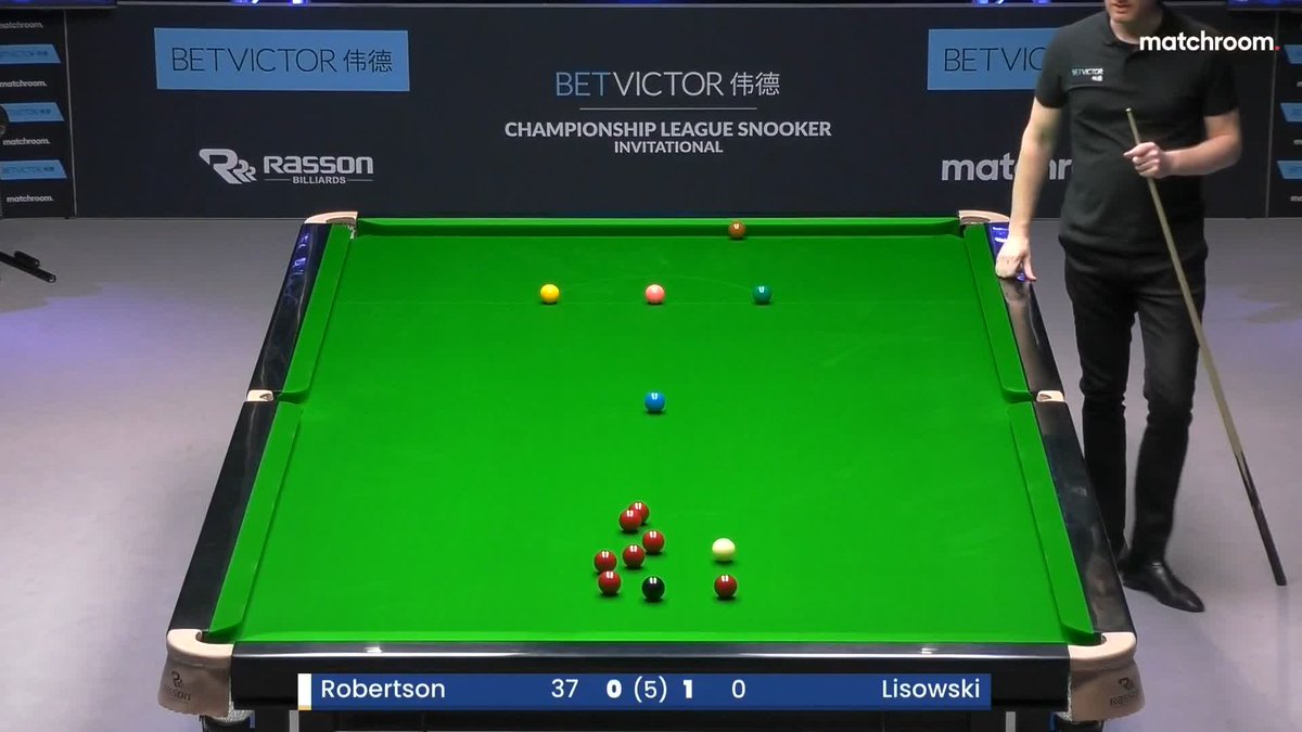 Positional shot of the tournament? An absolute cracker from Neil Robertson OAM 💥 #ChampionshipLeagueSnooker