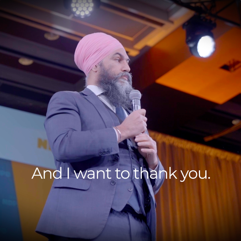 I want to thank each and every volunteer who has helped grow our movement. You are the heart and soul that drives progressive politics in this country. From the bottom of my heart — thank you.