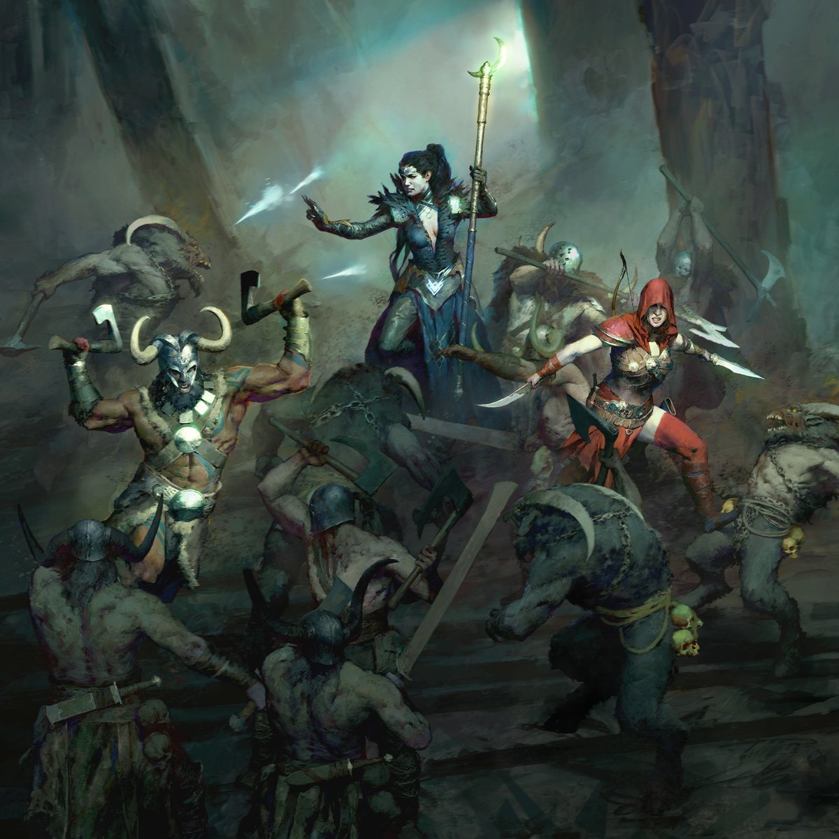 Ride to Hell and back with your Diablo IV co-op pals during the Beta Early Access weekend, Mar 17-19. Available with pre-order: