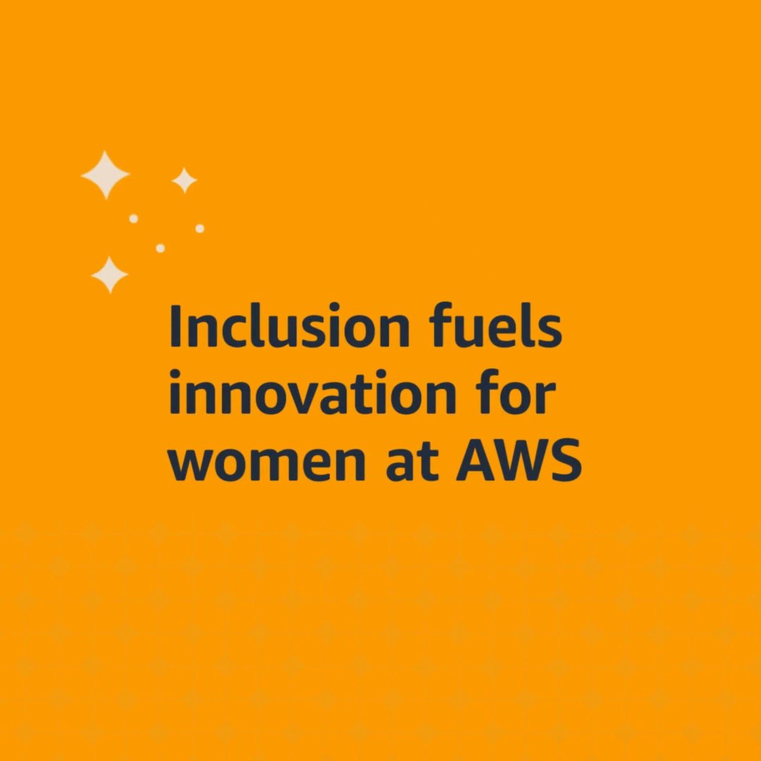 The women of #AWS are redefining what’s possible. 🦸🏽‍♀️👩🏾‍🎤💁🏻‍♀️ Join us—all month long &amp; beyond—in applauding our female builders that are inspiring the next generation of innovators. Learn more. 👉 #WomensHistoryMonth
