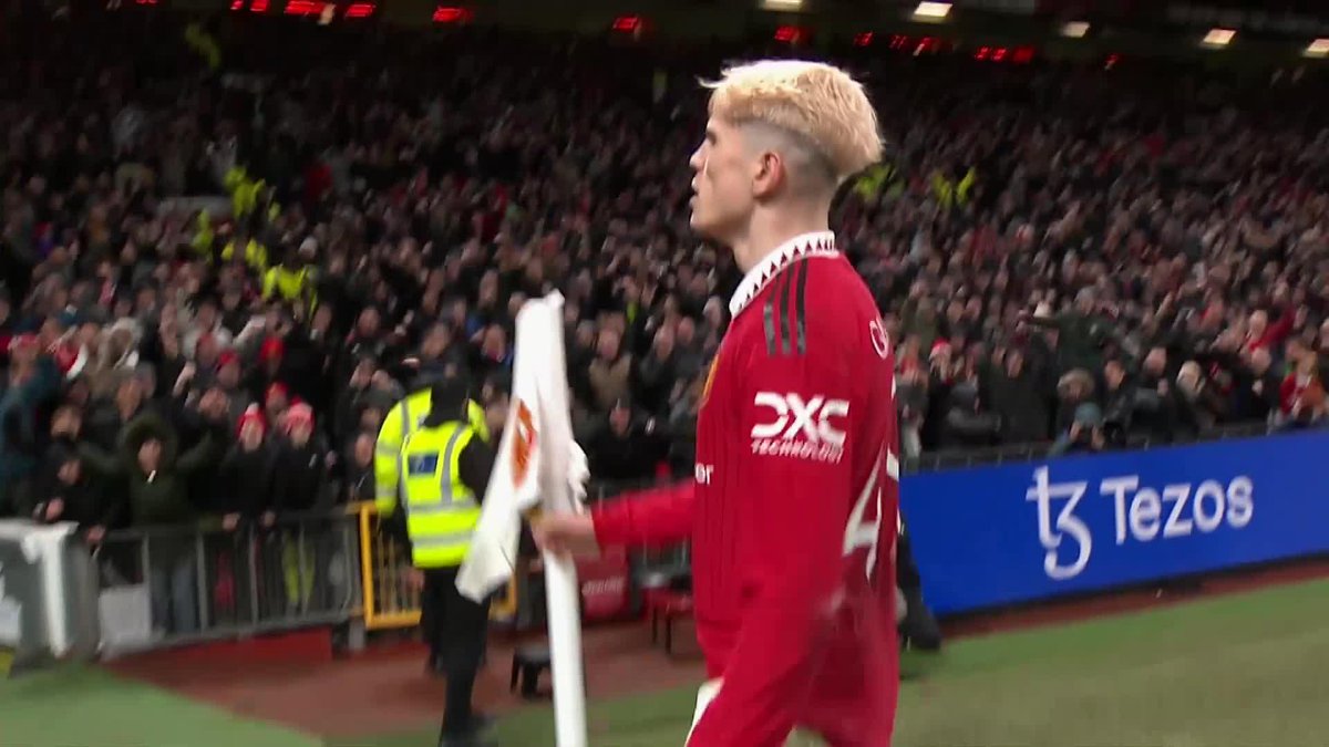 STARBOY 🤩 @agarnacho7 Manchester United #EmiratesFACup