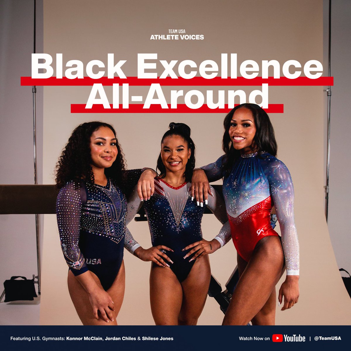 As the first three Black women to sweep the podium at the U.S. Gymnastics Championships, they're flipping the narrative and inspiring the next generation. 🤸🏿‍♀️🏅