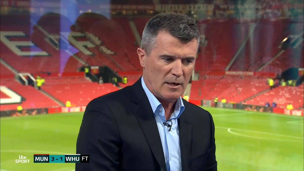 💬 "They come, they get a bit giddy, they have opportunities. It's loads of teams - not just West Ham but the Spurs' of this world. They come to Old Trafford, they have a little bit of possession, one or two chances, get all excited and end up getting beaten." 👀 Roy Keane
