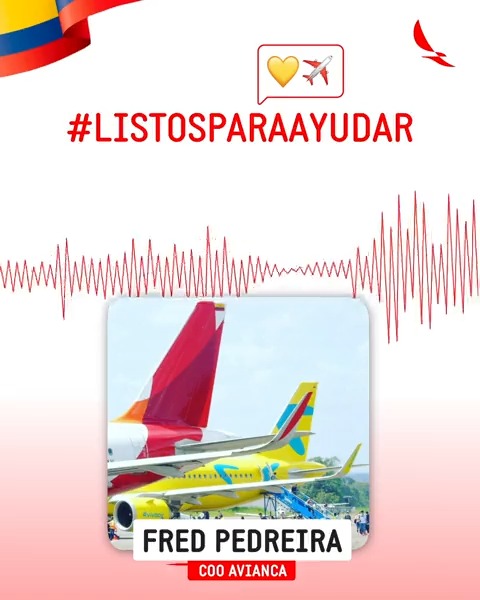"Estamos con más de 50 counters en los aeropuertos, tienen que llegar allá con su reserva y su boleto de Viva y nosotros lo vamos a acomodar en un vuelo Avianca" Frederico Pedreira, COO Avianca. La entrevista completa en Caracol Radio: