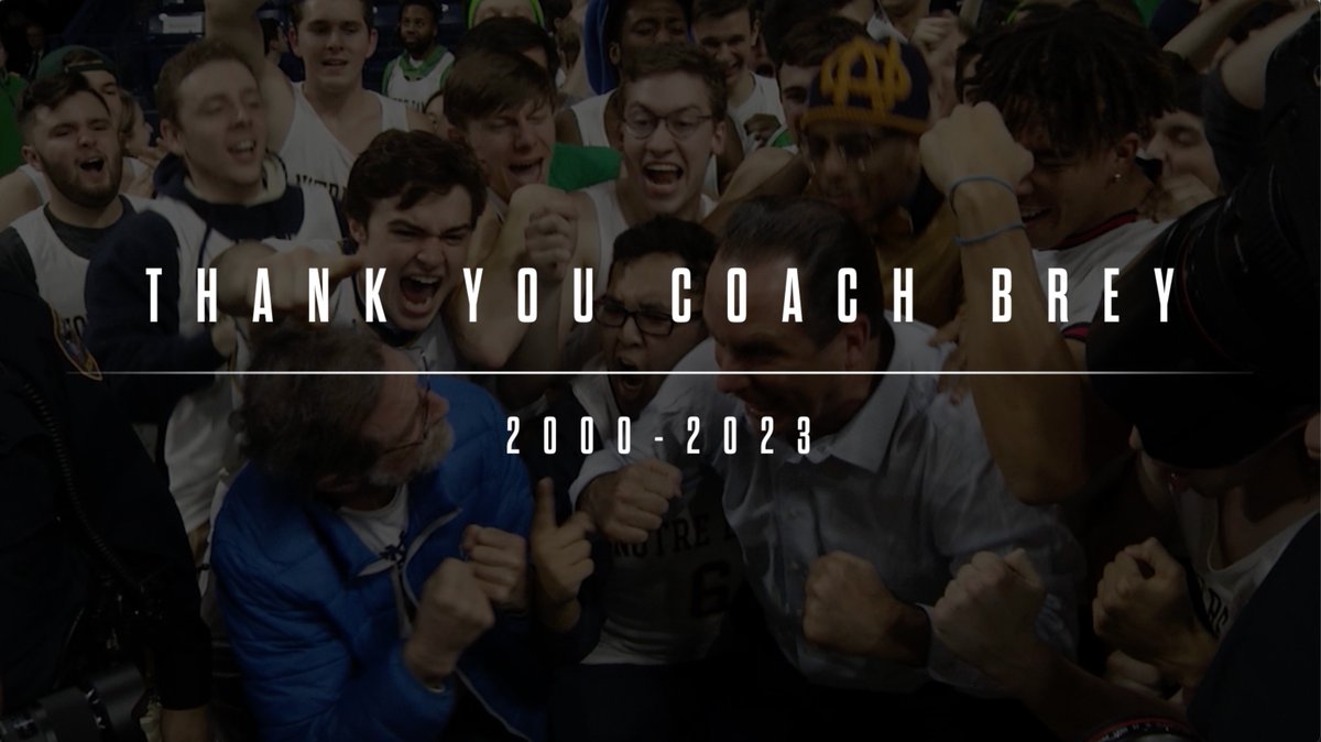 For everything, we thank you, Coach ☘️ #GoIrish