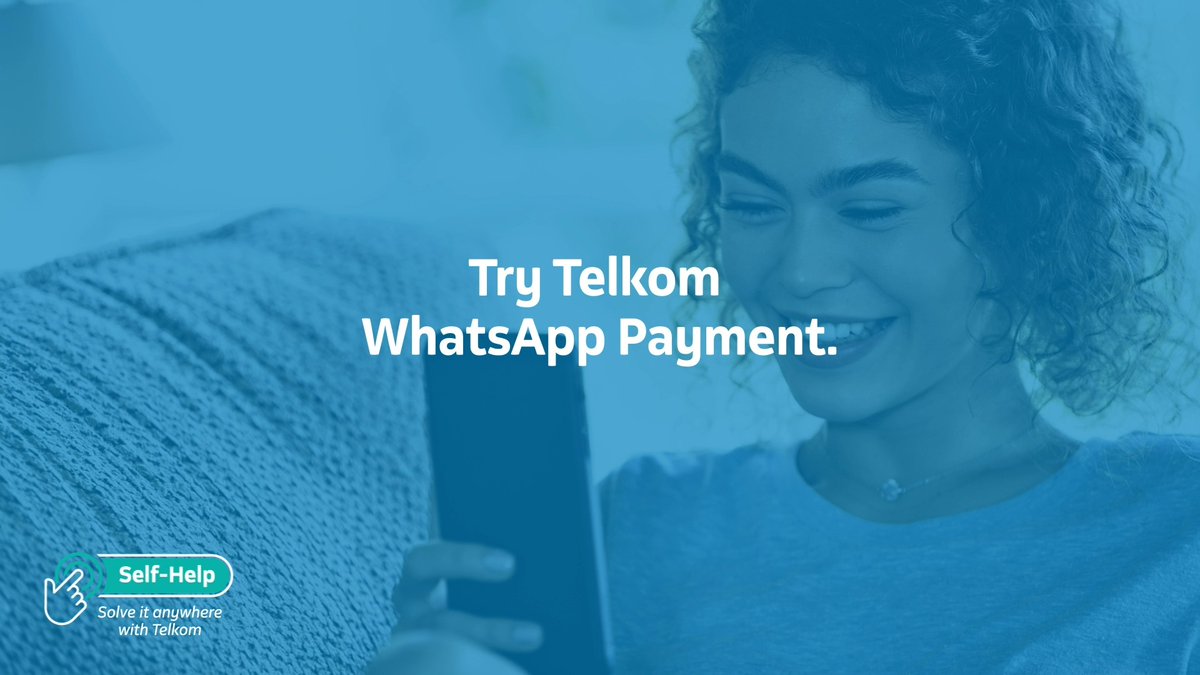 Solve it anywhere with Telkom. Skip the queues and the rush for a simplified payment experience with Telkom WhatsApp Bill Payment. Simply add us on WhatsApp and send a ‘Hi’ then follow the easy steps.