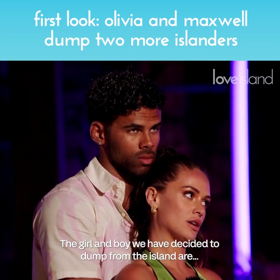 🤯FIRST LOOK🤯 Get ready for a lot of empty beds tonight, as Olivia and Maxwell pick two more Islanders to head home with them... #LoveIsland #ad