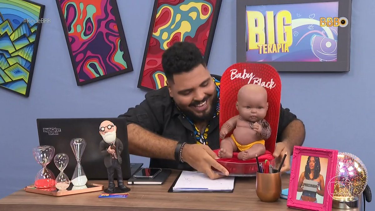 Comprariam a boneca Baby Black que só chora? 😂 #BBB23 #RedeBBB #BigTerapia
