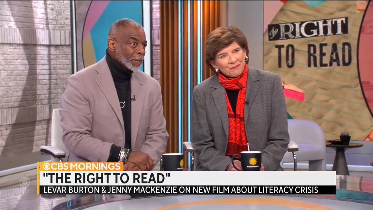 “We have failed them in America”: LeVar Burton and filmmaker Jenny Mackenzie say there is a literacy crisis in the U.S. due, in part, to some companies prioritizing profits over teaching young kids how to read. Their new documentary explores the growing problem.