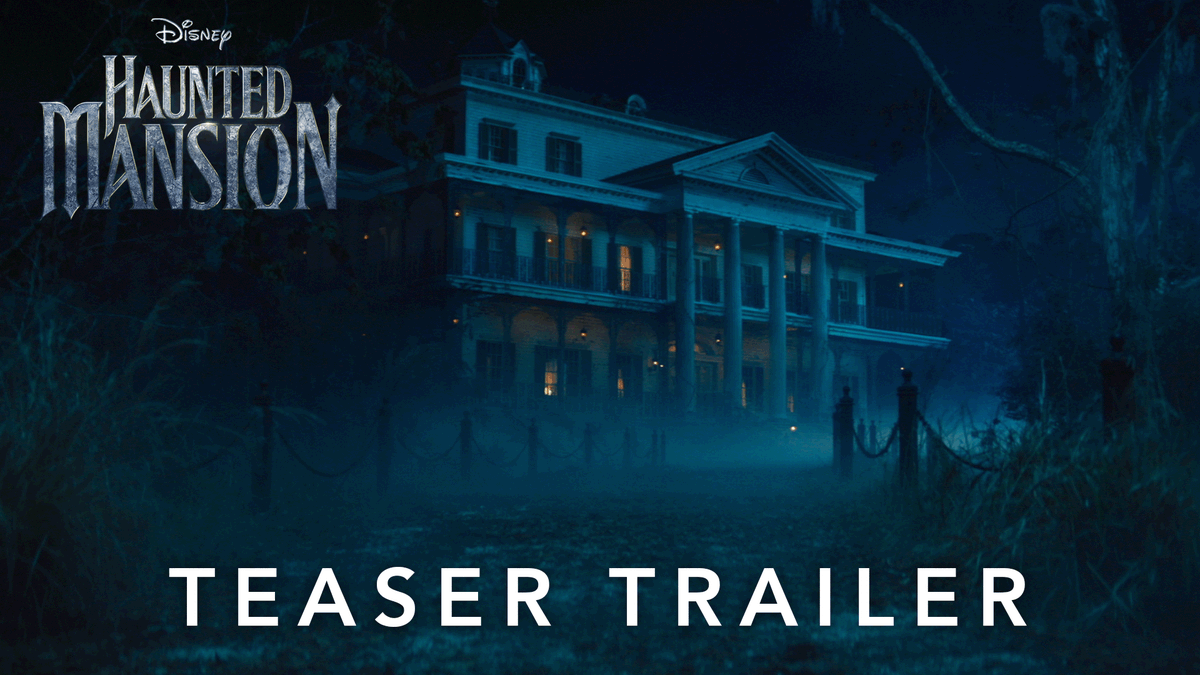 Home is where the haunt is. Watch the brand-new teaser trailer for #HauntedMansion, appearing only in theaters July 28.