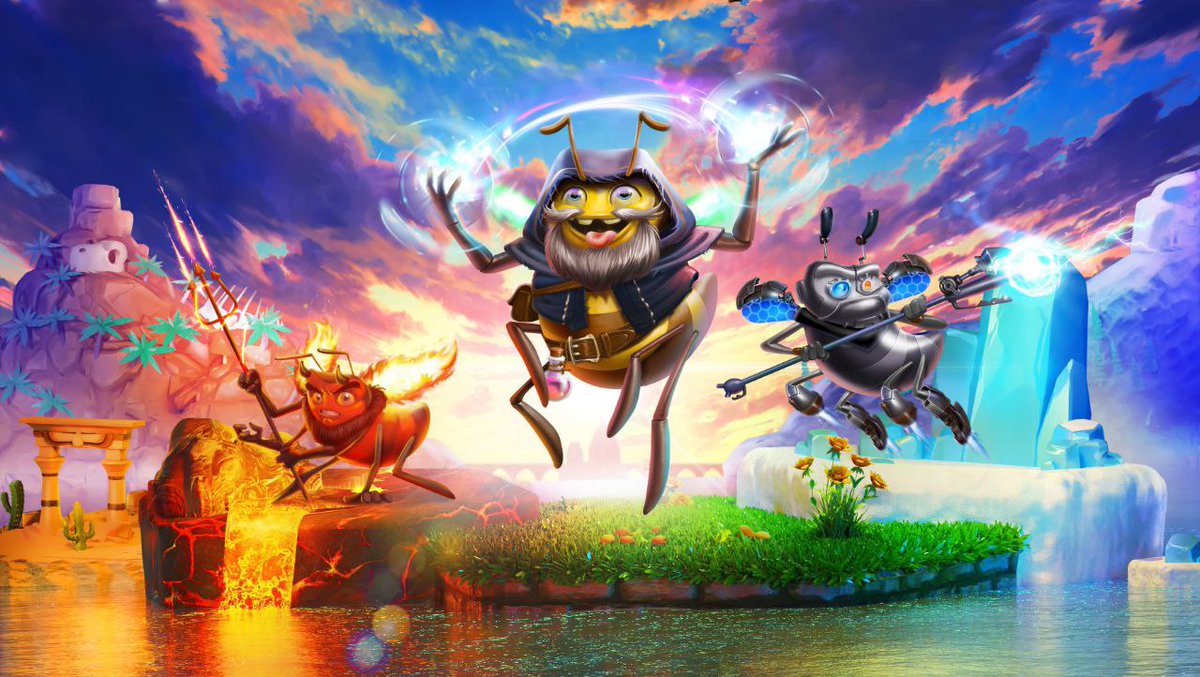 Launching on iOS/Android app stores this month. 🐝