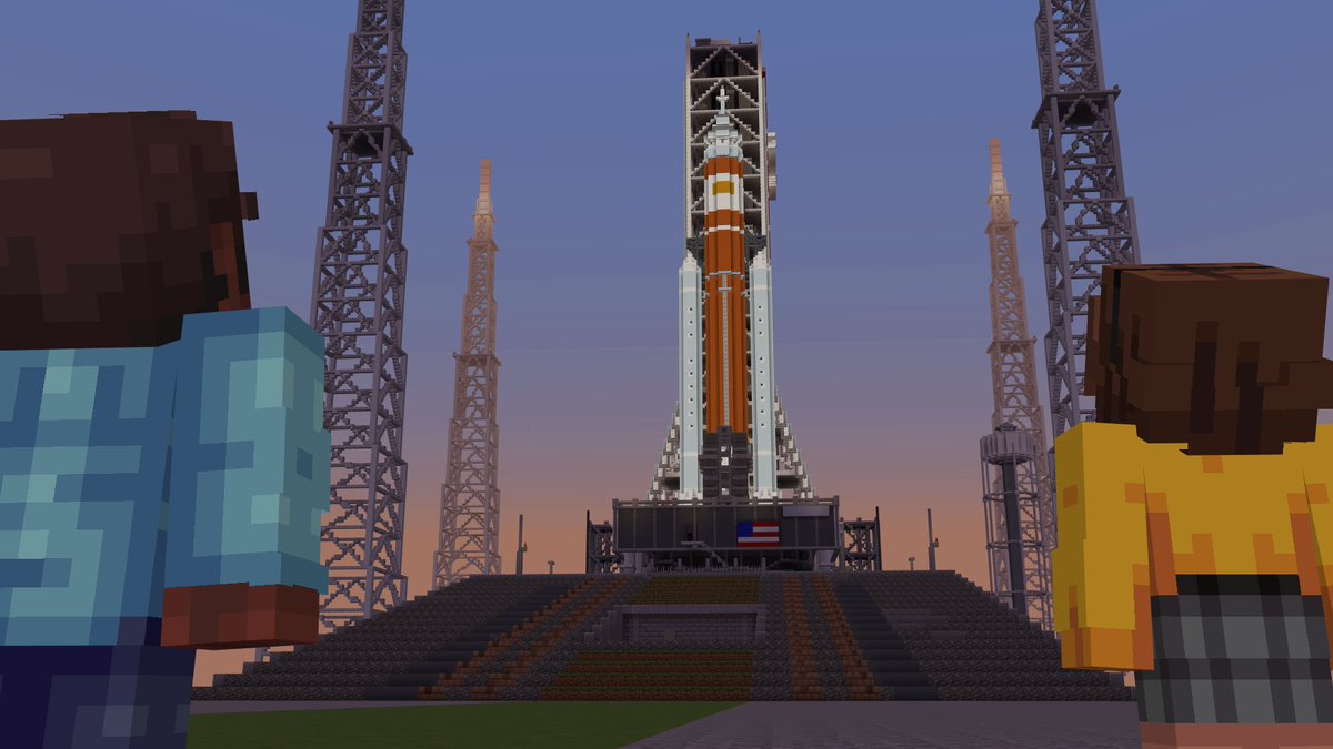 The next frontier of Minecraft is about to open! In partnership with NASA, get ready to blast off to the moon next week. 👀 🚀 #Artemis #MinecraftEdu