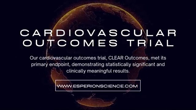 We will be kicking off #ACC23/WCC with the positive results of our unprecedented #CLEAROutcomes Trial which focused on significant, underserved populations unable to maximize or tolerate #statins. Learn more here and see what’s next for Esperion #CVD