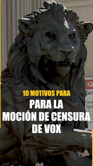 10 motivos para apoyar la moción de censura de VOX. 🔃 Si estás a favor de la moción contra Pedro Sánchez, ayúdanos a difundir este vídeo ¡Los españoles quieren votar! ¡Elecciones YA!