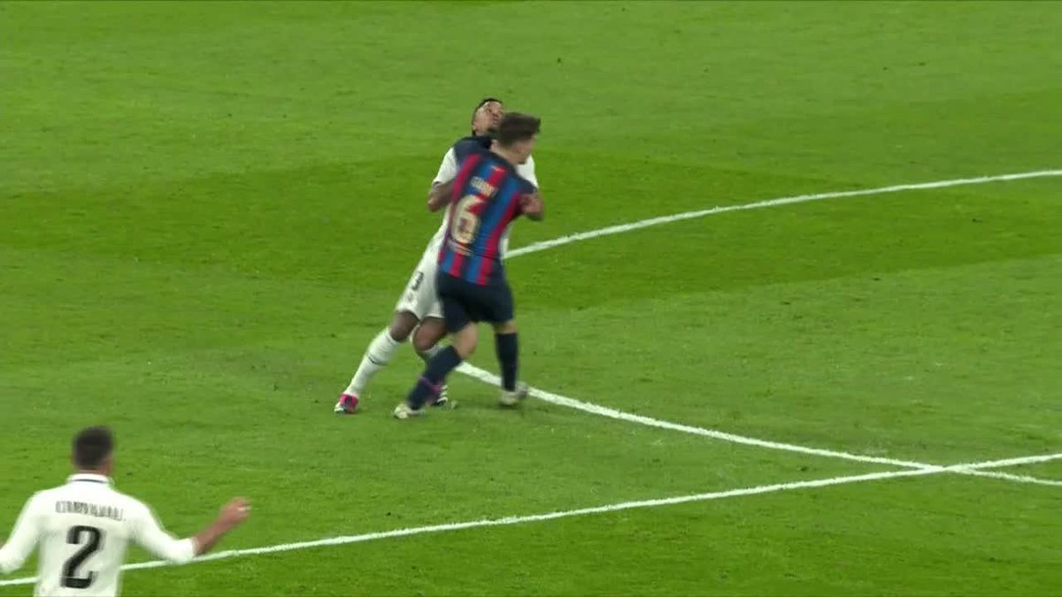 Should Gavi have been given a yellow card for this? 🤔