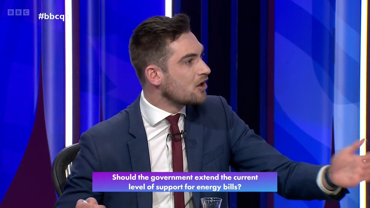 “Just build it! Just do it!" On tonight's #bbcqt, journalist Tom Harwood makes a passionate plea for political parties to stop blocking “home grown” energy production, citing "30 years of policy failure" Watch on @bbcone after the 10 o'clock news
