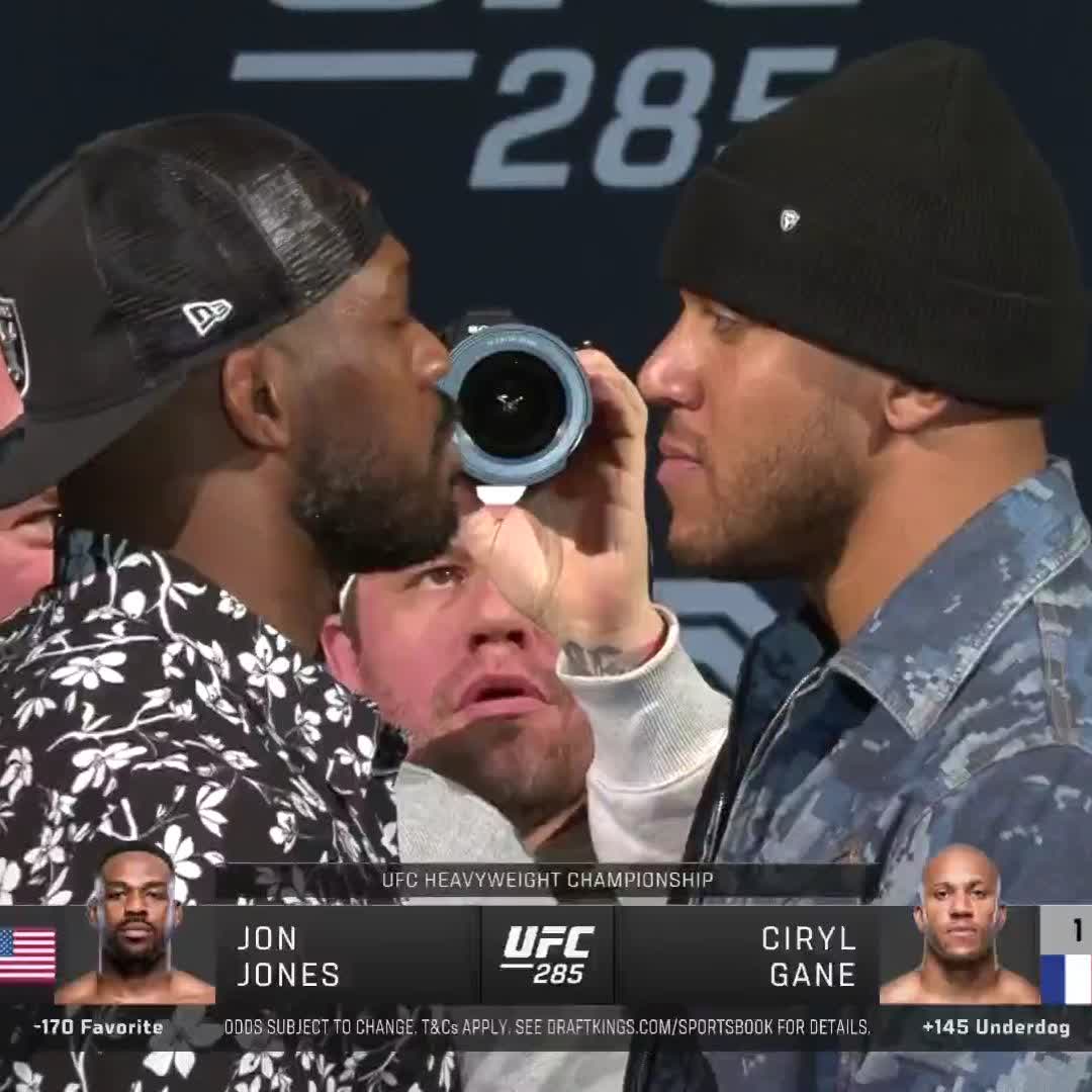 🚨🚨🚨 JON JONES 🐐 VS. CIRYL GANE 🇨🇵 LE PREMIER FACE À FACE 👀 CA VA ÊTRE UNE DINGUERIIIE #UFC285