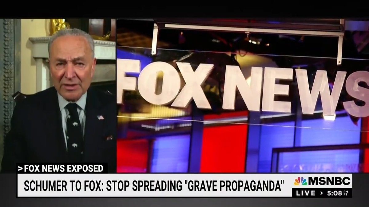 Elections are at the wellspring of our democracy. But Fox News has continued to spread the Big Lie. Hakeem Jeffries and I are demanding that Rupert Murdoch—who knew it was bogus—direct Fox News to stop spreading these election conspiracies that weaken faith in our democracy.