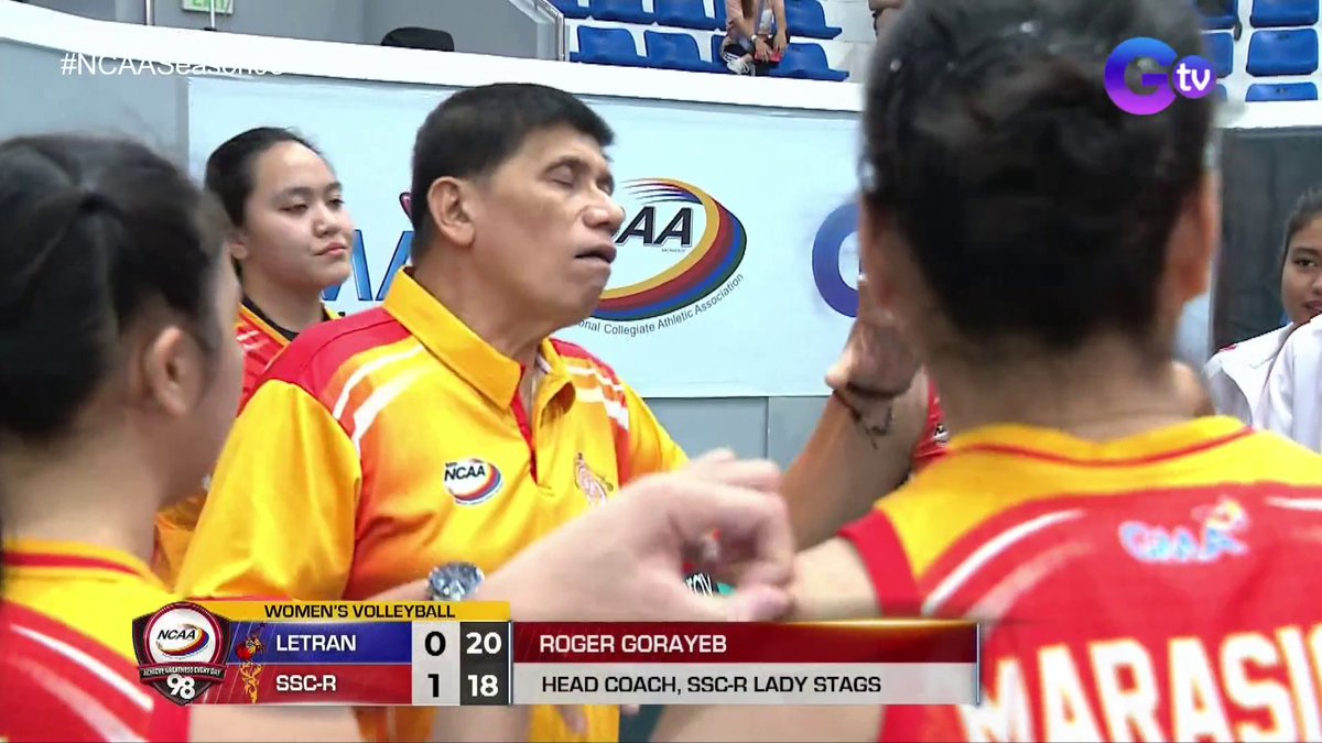 Coach Roger: 'Yung mga palo n'yo humihilik! 💤 #NCAASeason98