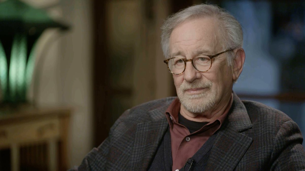 “Not since Germany in the '30s have I witnessed antisemitism, no longer lurking but standing proud with hands on hips like Hitler and Mussolini — kind of daring us to defy it. I’ve never experienced this in my entire life. Especially in this country.” — Steven Spielberg #Colbert