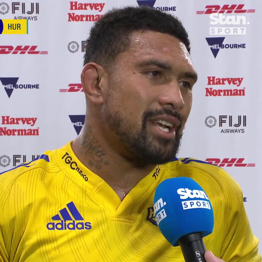“I put my hand up and I apologise for that.” An honest reflection from Ardie Savea post-match 🗣️ ↳ Rebels v Hurricanes, LIVE NOW. Every Match. Ad-free. Live & On Demand on the Home of Rugby, Stan Sport. #StanSportAU #SuperRugbyPacific #REBvHUR