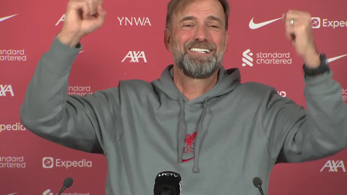 "Great! United is doing well, I didn't miss them." 😅 Jurgen Klopp says he can imagine how annoying it was for Manchester United to watch Liverpool's success over the last few years 🔝