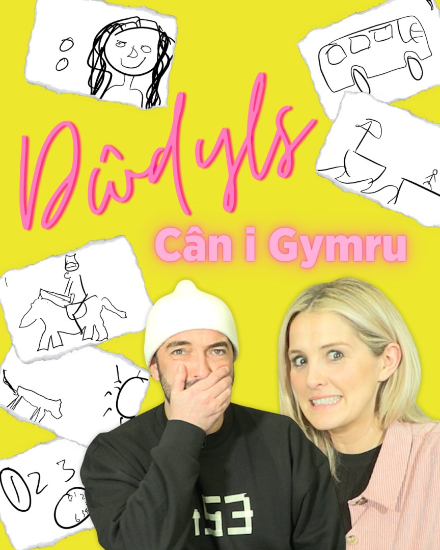 Be sy’n digwydd pan ti’n gofyn i @elinfflur a Trystan Ellis-Morris ddarlunio rhai o ganeuon eiconig Cân i Gymru? 🤔 Owain Glyndŵr efo *****, yn ôl bob tebyg 🤣 👏 The 👏 best 👏 game 👏 of 👏 pictionary 👏 you 👏 will 👏 ever 👏 watch 👏 Ni’n addo. 🏴󠁧󠁢󠁷󠁬󠁳󠁿 #CiG2023