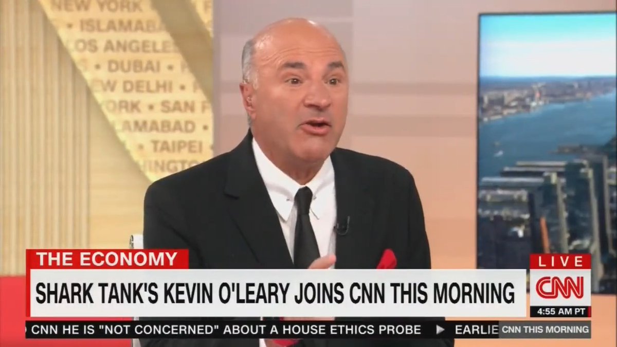 Shark Tank's Kevin O'Leary aka Mr. Wonderful calls New York an "uninvestable" regulatory and tax environment, then attacks Rep. Alexandria Ocasio-Cortez as "great at killing jobs, she kills jobs by the thousands." Don Lemon backs O'Leary up: "He's saying what a lot of people are saying ..."